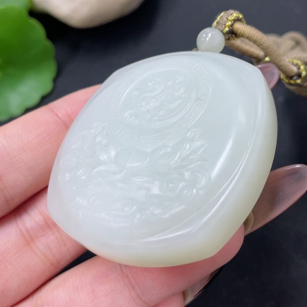 Hetian Jade Pendant Buddha