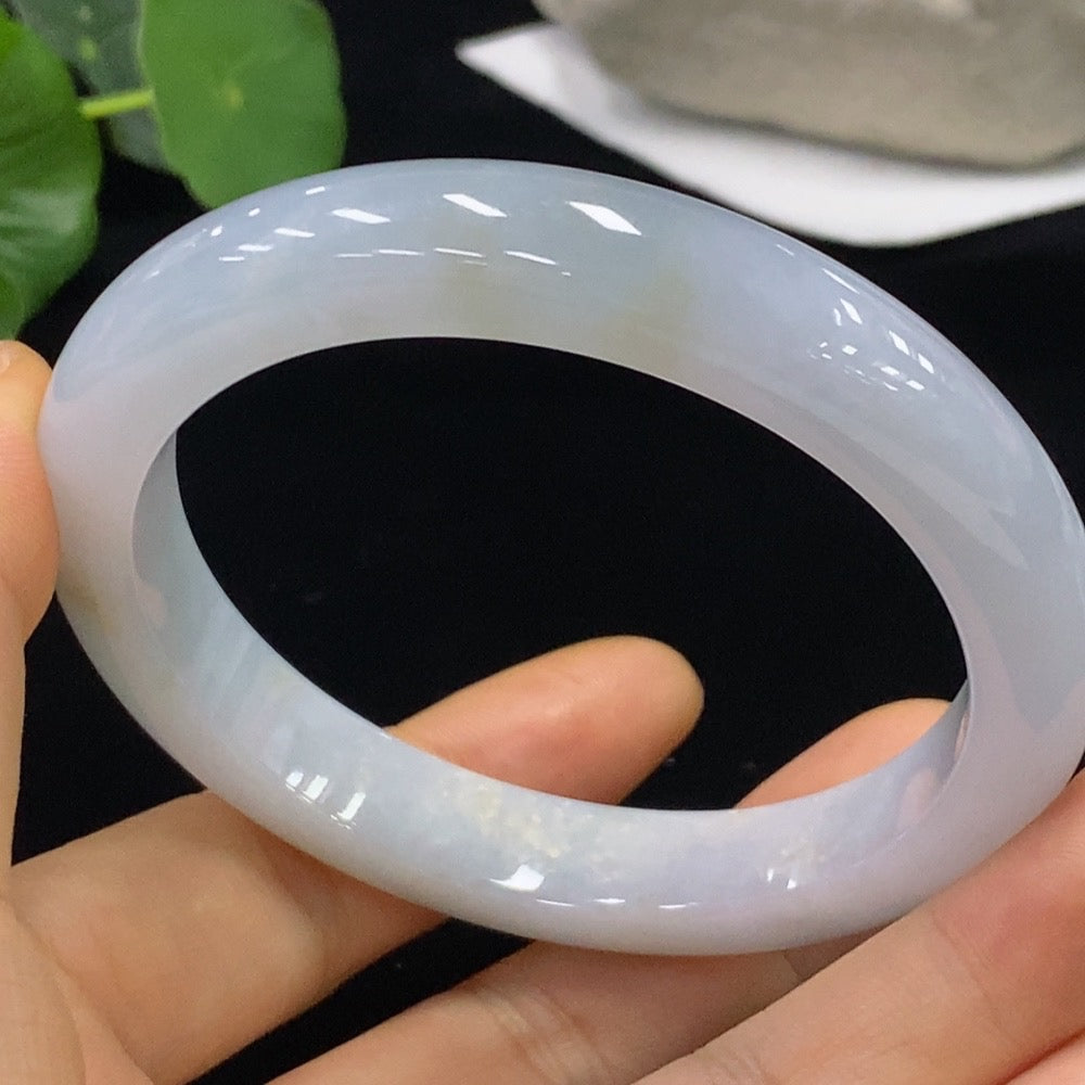 Jadeite Round Bracelet Size 59.1 Total Weight Approx. 59.7g
