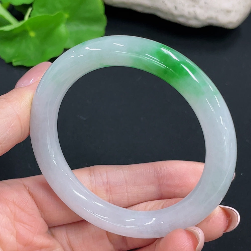 Jadeite Round Bangle
