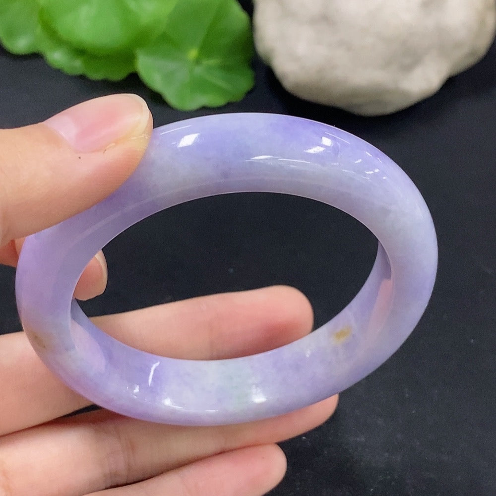 Jadeite Round Bracelet Size 54.2 Total Weight Approx. 63g