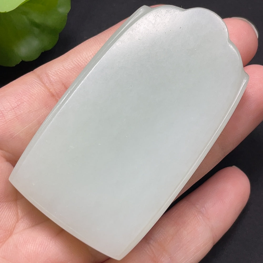 Hetian Jade Plain Pendant