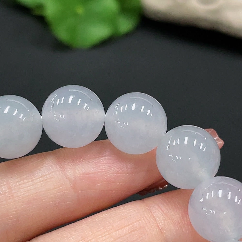 Jadeite Bracelet Approx. 12.2mm Total Weight About 47.56g