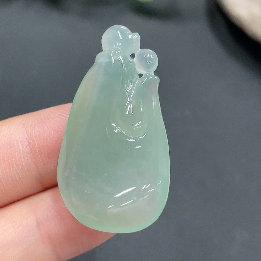 Jadeite Pendant Enlightenment Total Weight Approx. 10.79g
