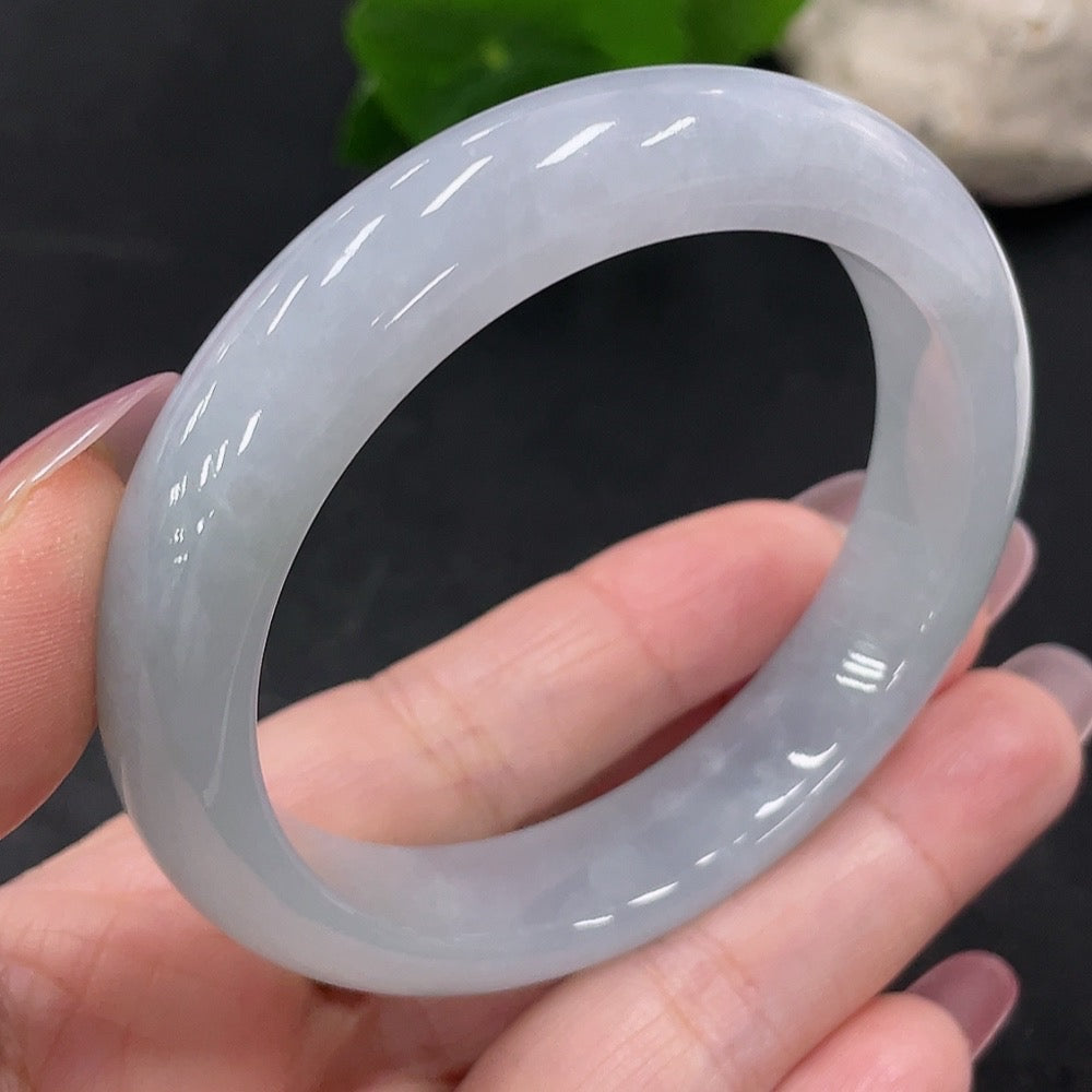 Jadeite Regular Round Bracelet Size 55.2 Total Weight Approx. 56.6g