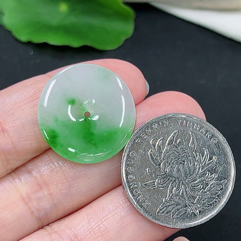 Jadeite Peace Knot Pendant (including other mineral components)
