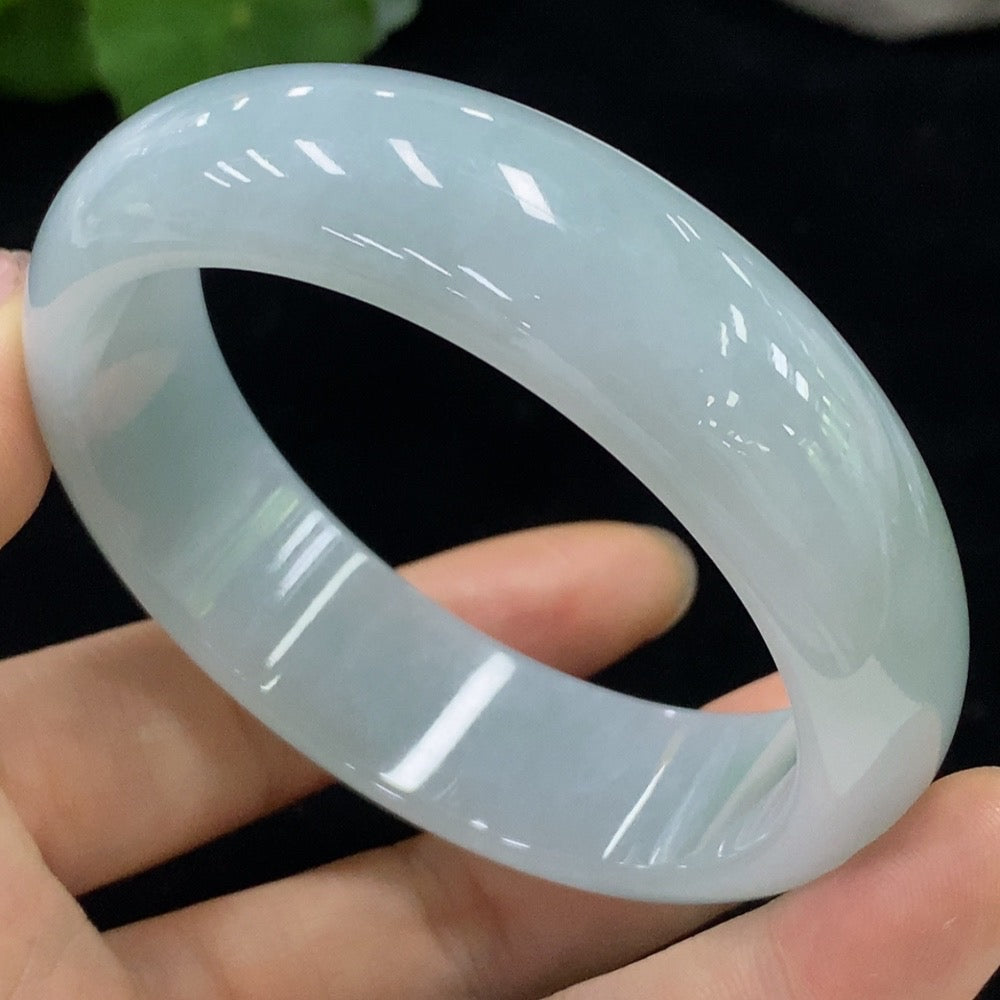 Jadeite Round Bracelet Size 59.3 Total Weight Approx. 76.3g