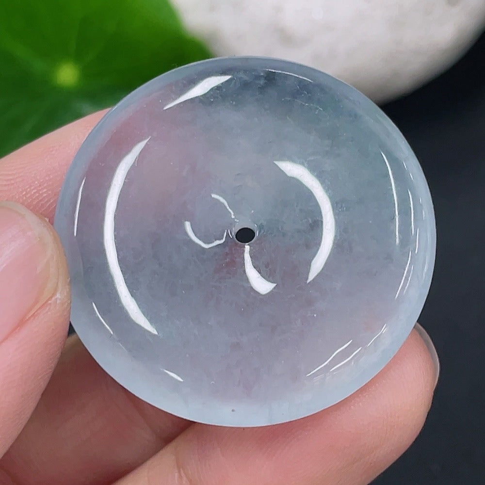 Jadeite Pendant Peace Knot Total Weight Approx. 10.66g
