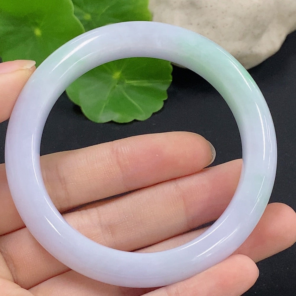 Jadeite Round Bracelet Size 52.8 Total Weight Approx. 51.08g