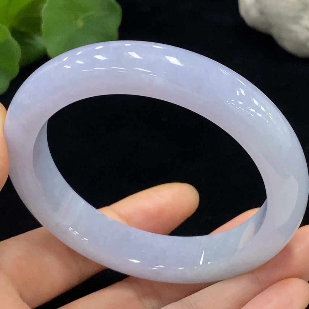 Jadeite Round Bangle Size 58.8 Total Weight Approx. 71.11g