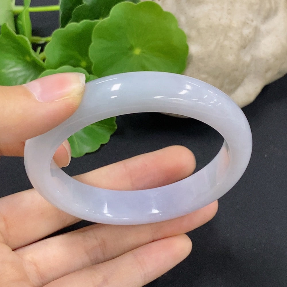 Jadeite Round Bracelet Size 55 Total Weight Approx. 51.4g