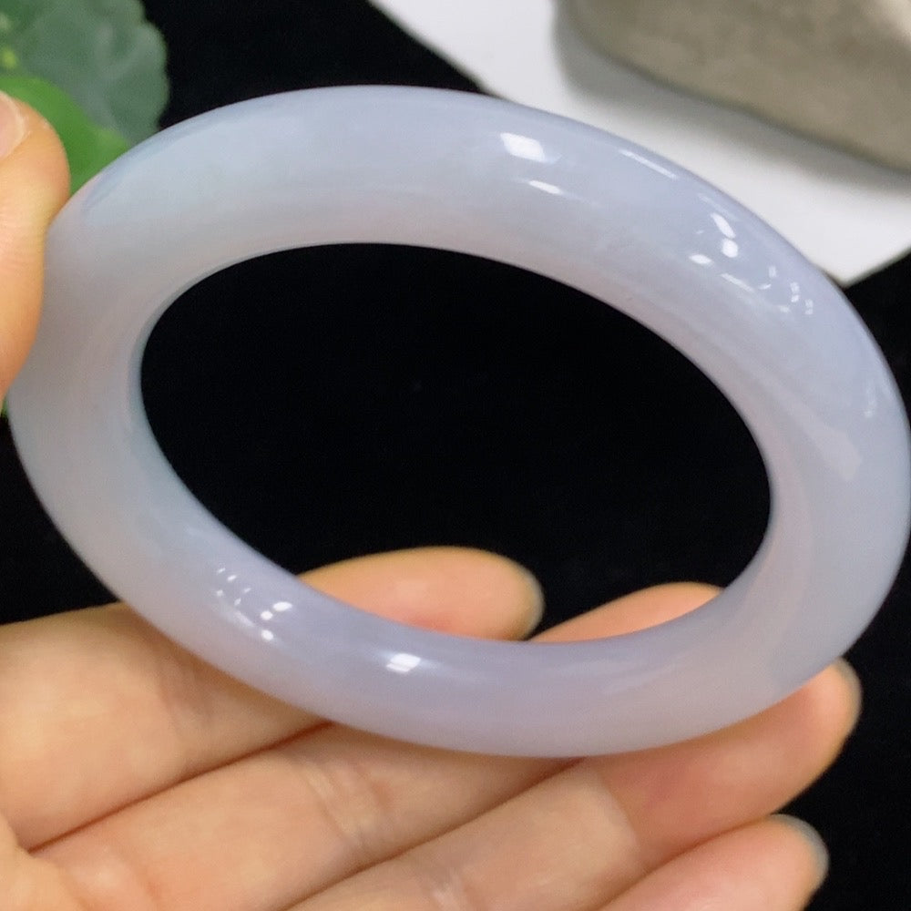 Jadeite Round Bangle Size 52.8 Total Weight Approx. 59.38g