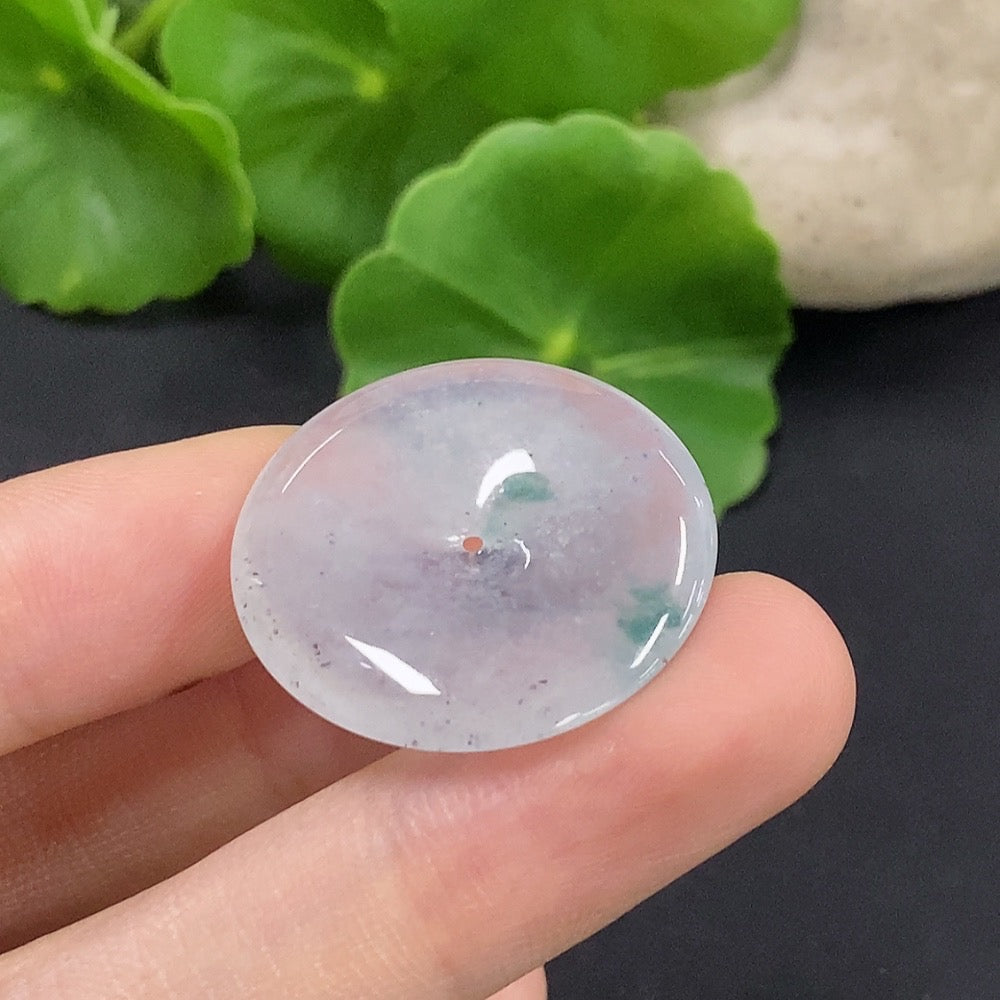 Jadeite Peace Knot Pendant Total Weight Approx. 5.5g