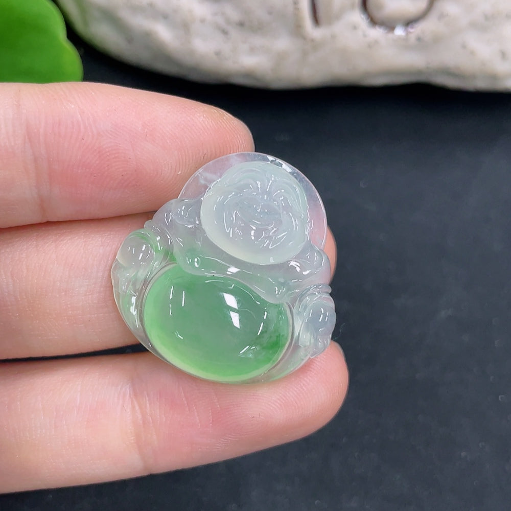 Jadeite Pendant Buddha