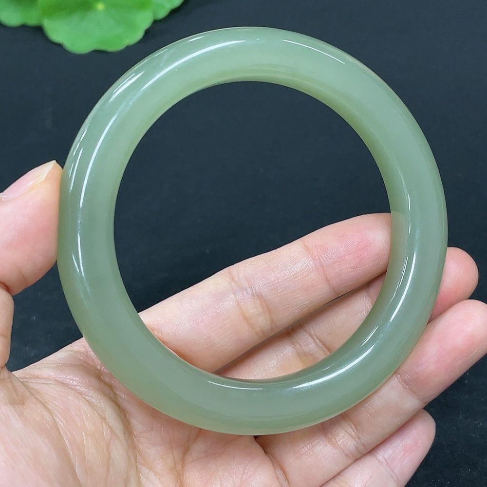 Hetian Jade Round Bracelet