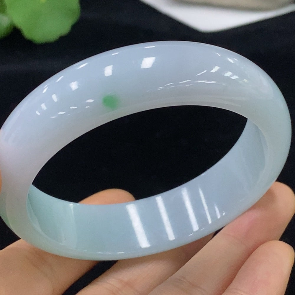 Jadeite Round Bangle Size 57 Total Weight Approx. 68.65g