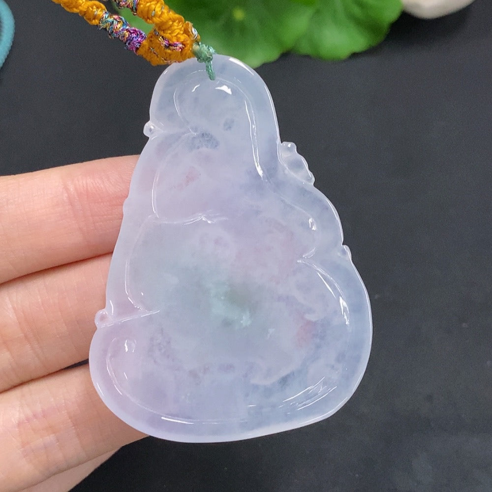 Jadeite Dragon Soaring the Four Seas Pendant
