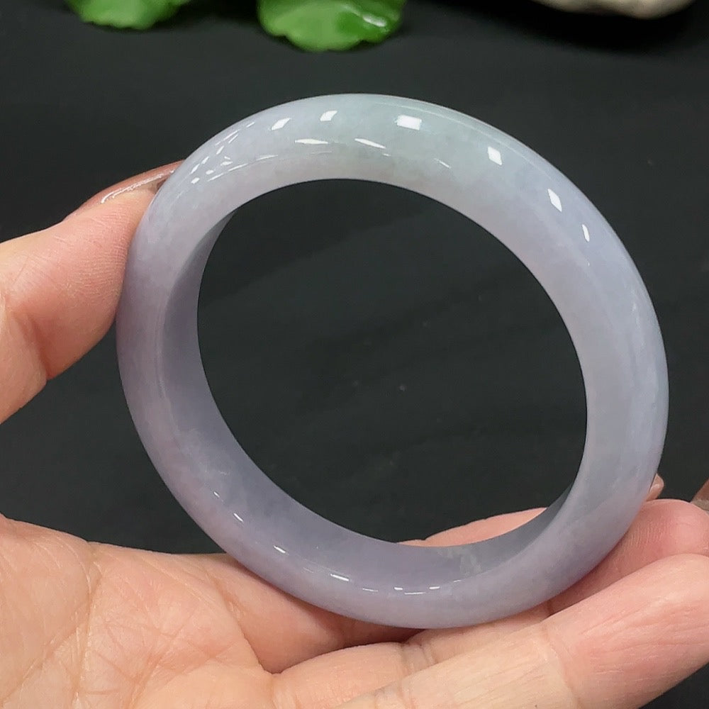 Jadeite Round Bangle Size 56.7 Total Weight Approx. 62.94g