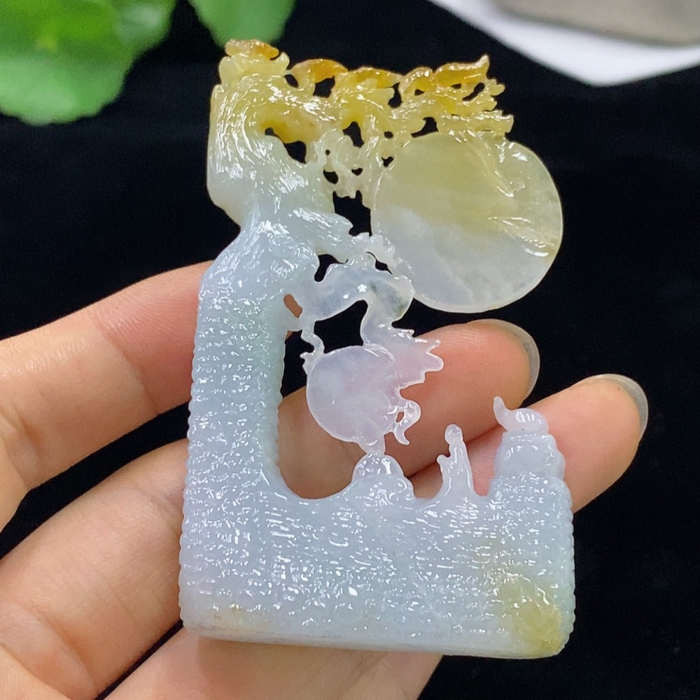 Jadeite Formless Pendant