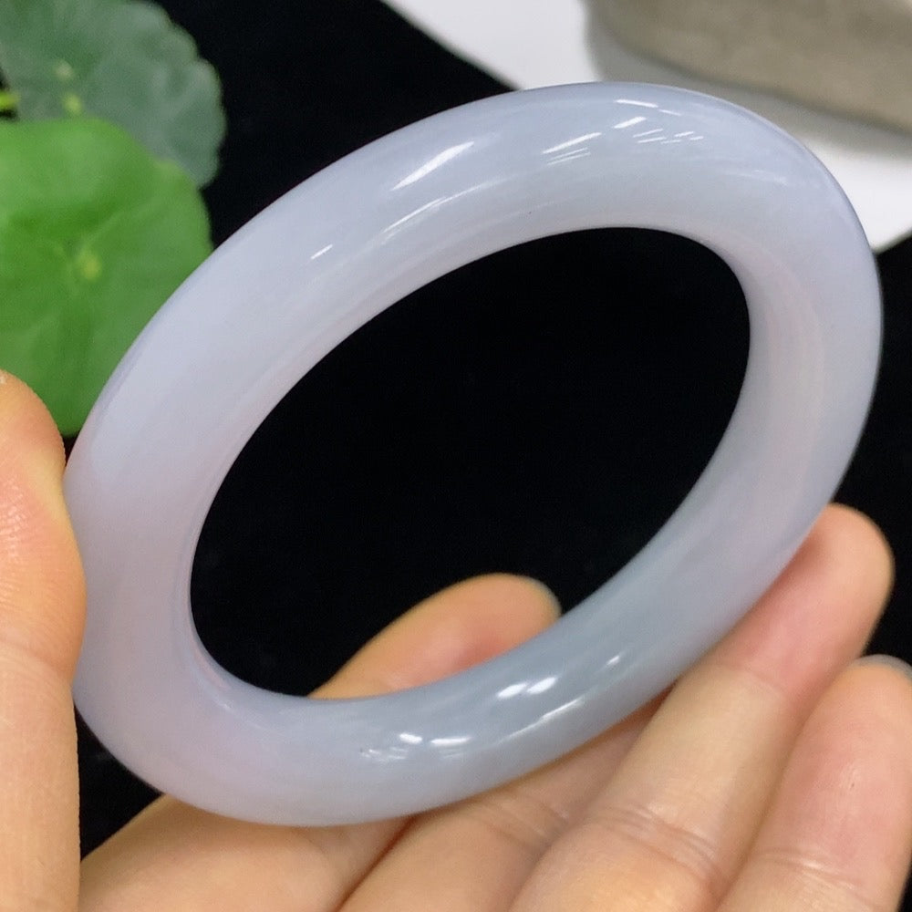 Jadeite Round Bangle Size 52.8 Total Weight Approx. 59.38g