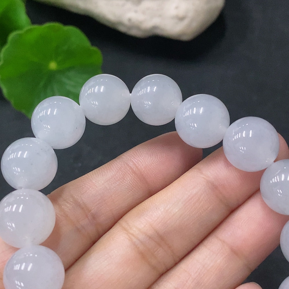 Jadeite Bracelet, Approx. 12.5mm, Total Weight Approx. 51.96g