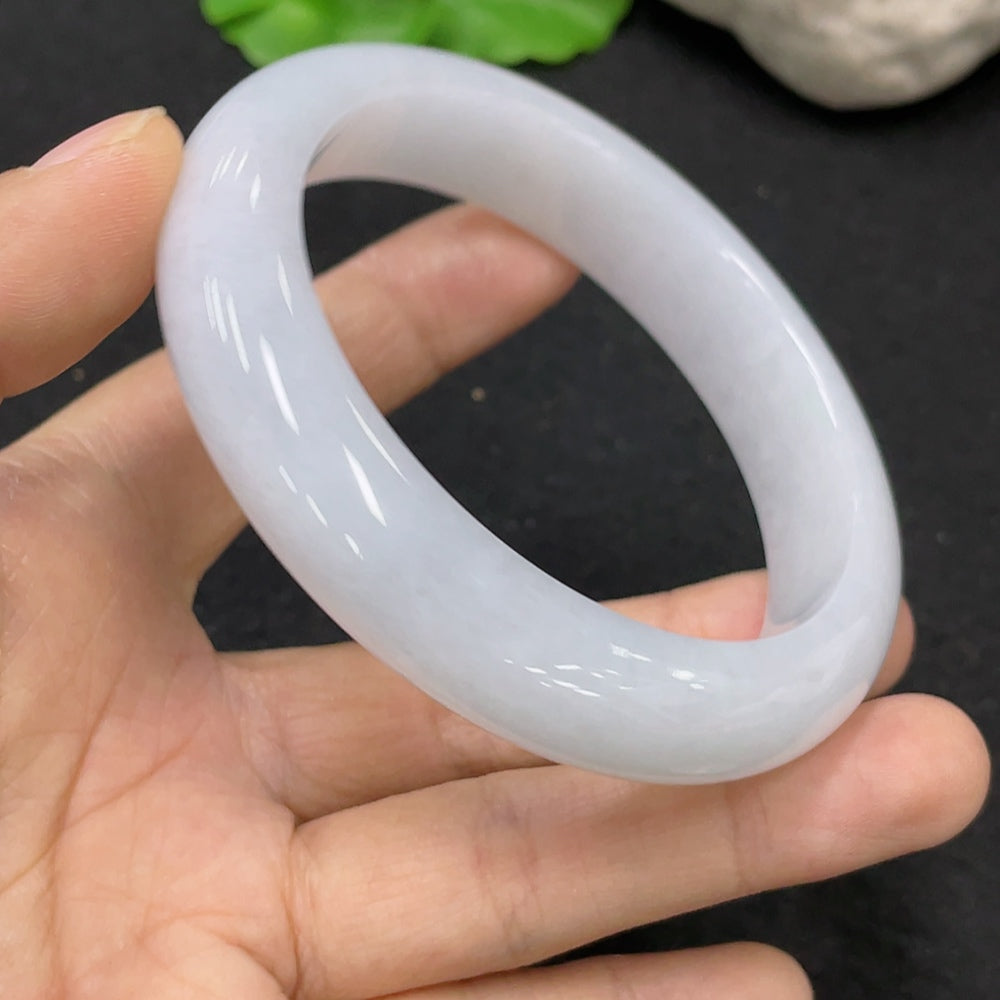 Jadeite Round Bangle Size 55.7 Total Weight Approx. 58.46g