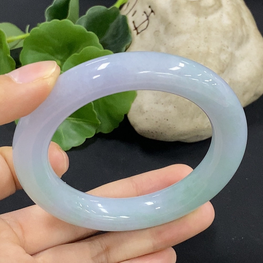 Jadeite Round Bangle Size 55.8 Total Weight Approx. 81.57g