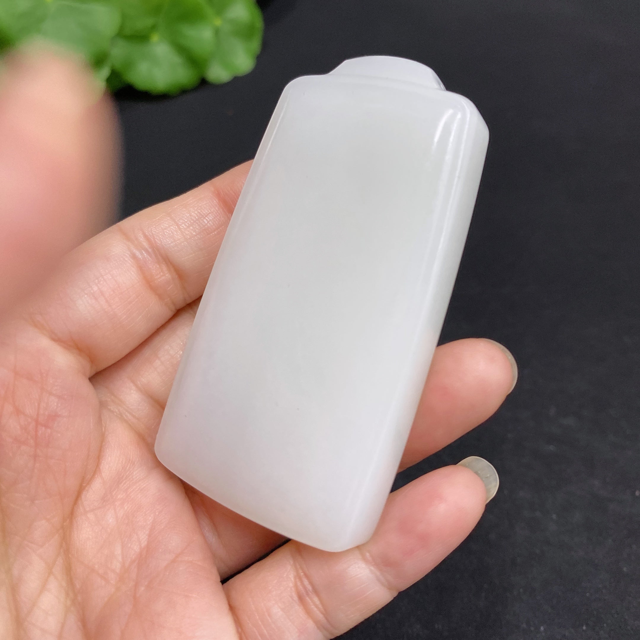 Hetian Jade Pendant, Plain Pendant, Total Weight Approx. 74.2g