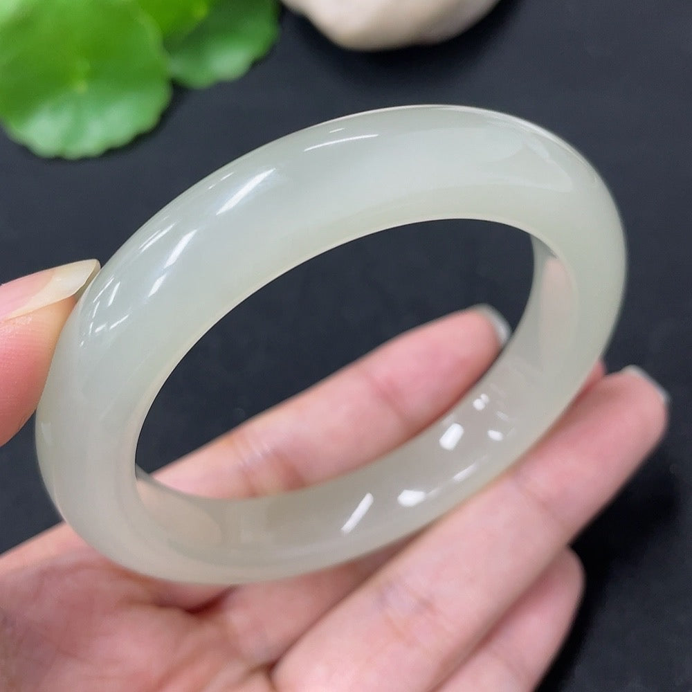 Hetian Jade Round Bracelet
