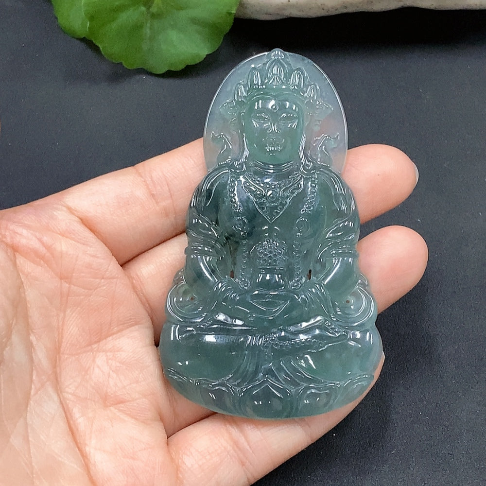 JadeiteTara Pendant Total Weight 35.848g