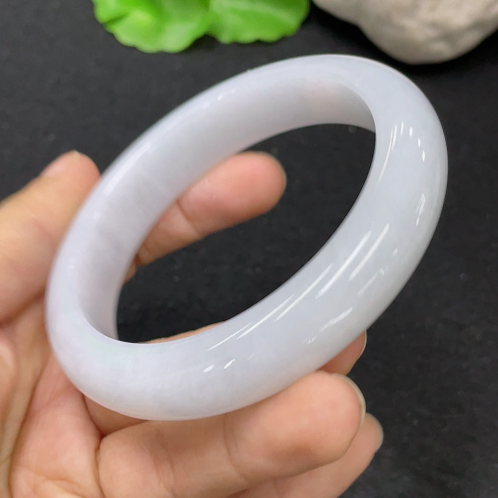 Jadeite Round Bangle Size 55.7 Total Weight Approx. 58.46g
