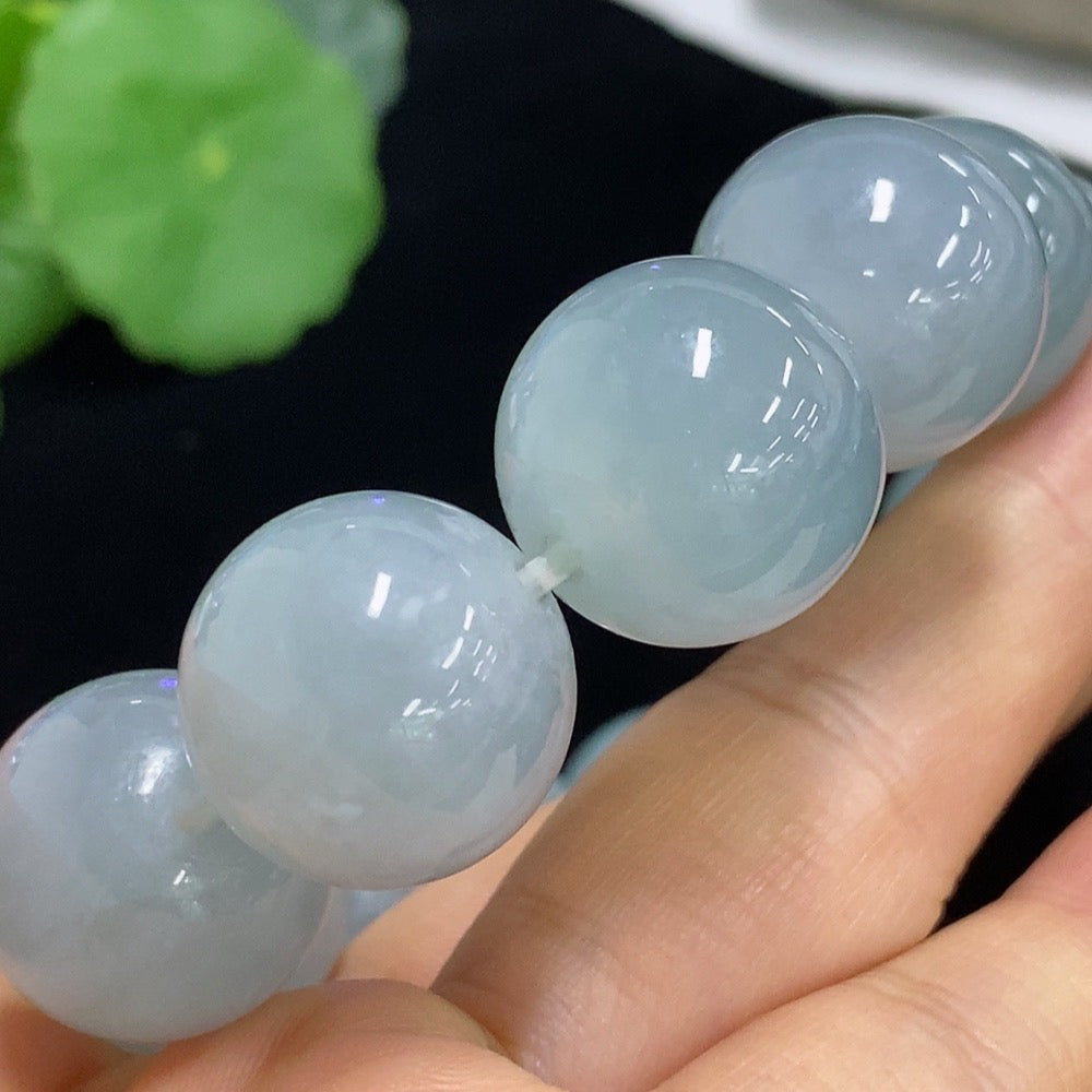 Jadeite Bracelet Approx. 18.2mm Total Weight Approx. 135.96g