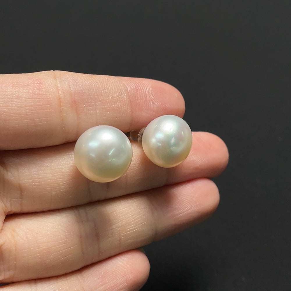 Saltwater Pearl Earrings 18K Gold