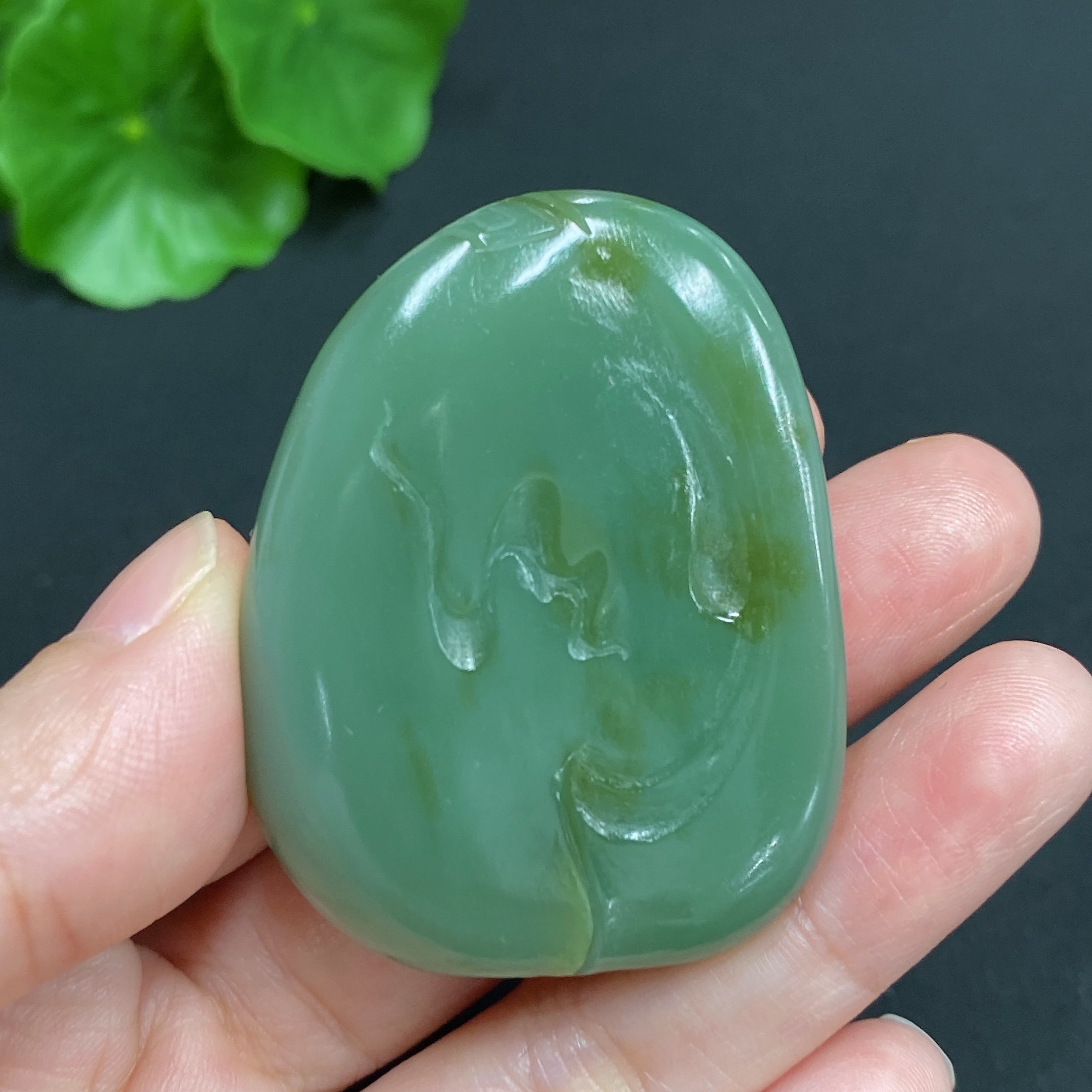 Hetian Jade Pendant Buddha Total Weight Approx. 40.7g