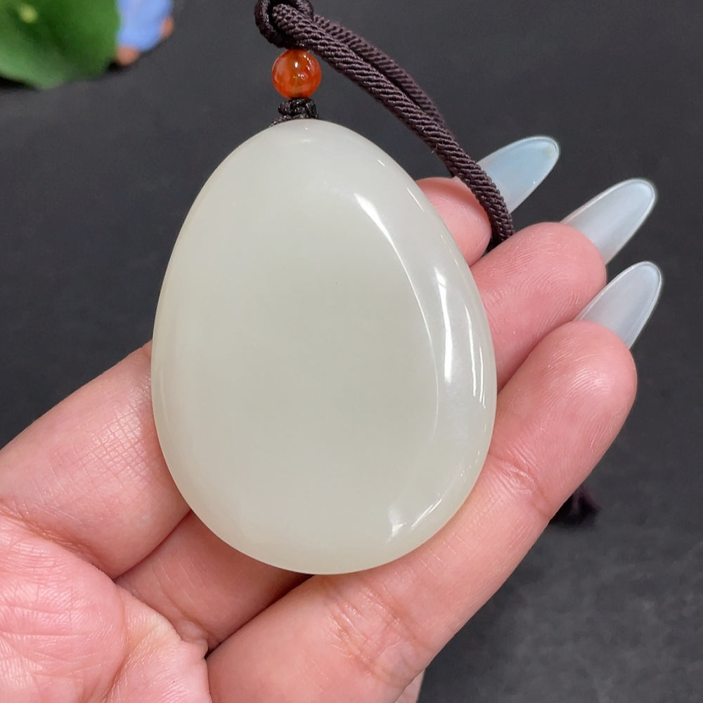 Hetian Jade Pendant Guanyin