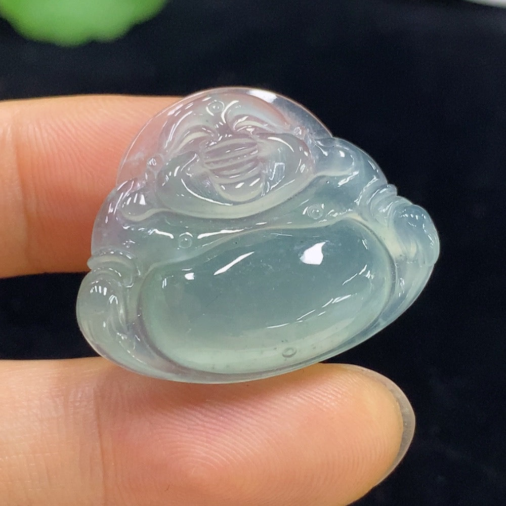 Jadeite Buddha Pendant Total Weight Approx. 5.66g