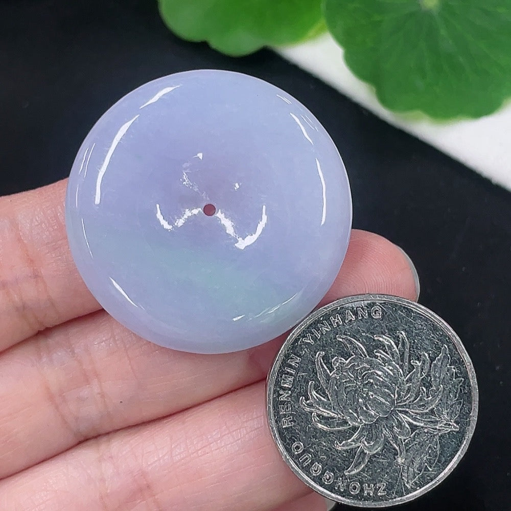 Jadeite Peace Knot Pendant Total Weight Approx. 13.6g
