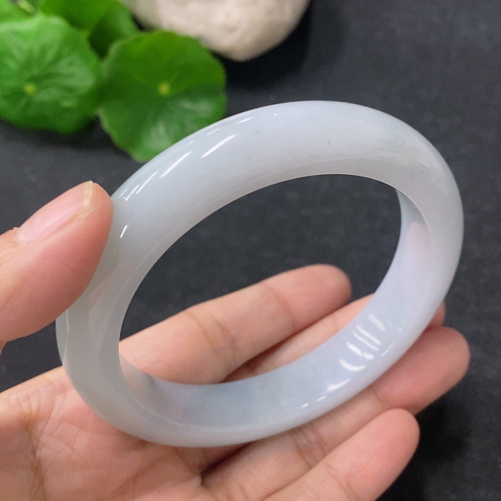 Jadeite Round Bracelet Size 57.3mm Total Weight Approx. 61.22g