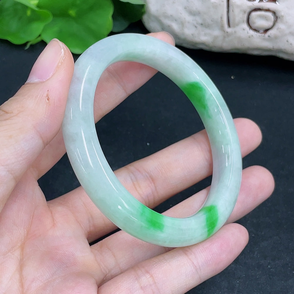 Jadeite Round Bangle