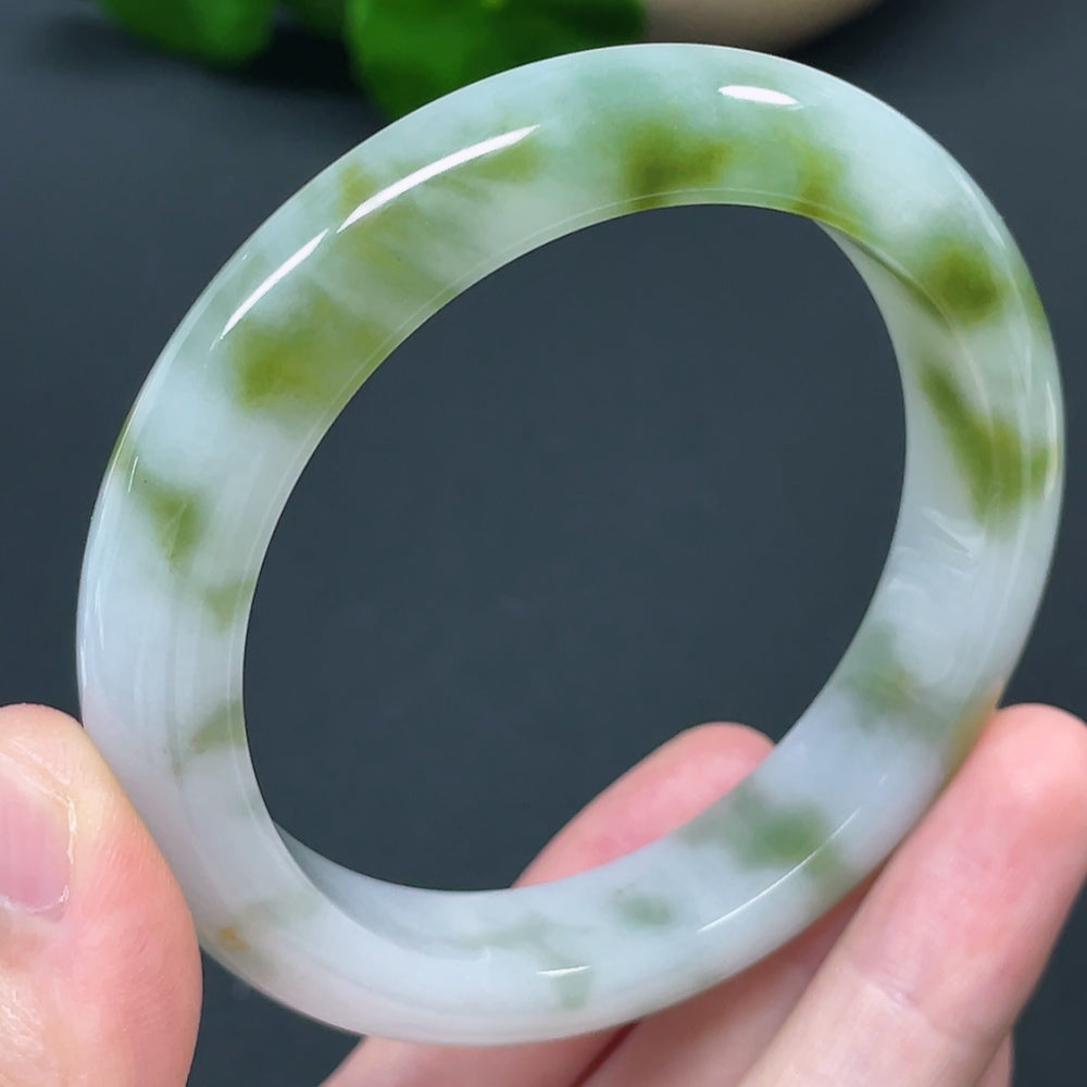 Jadeite round bracelet