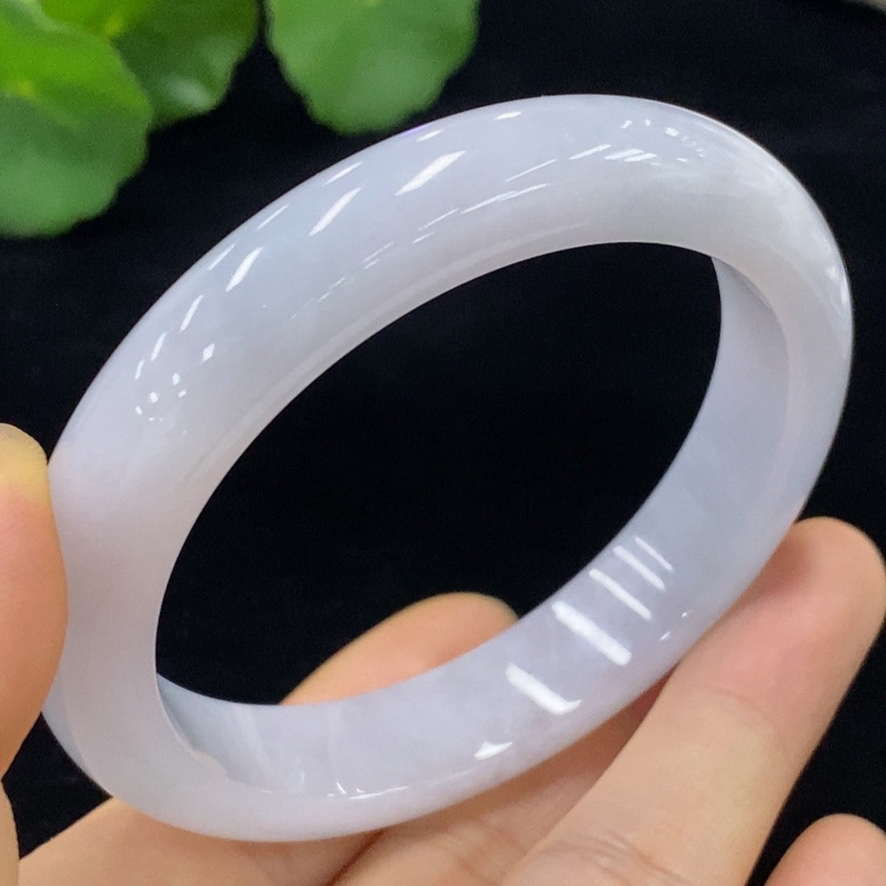 Jadeite Round Bangle Total Weight Approx.56.32g Size57