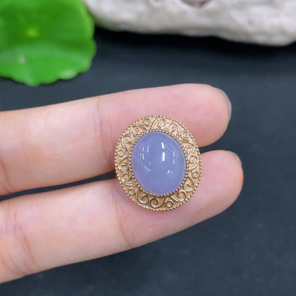 Jadeite Ring 18K Gold