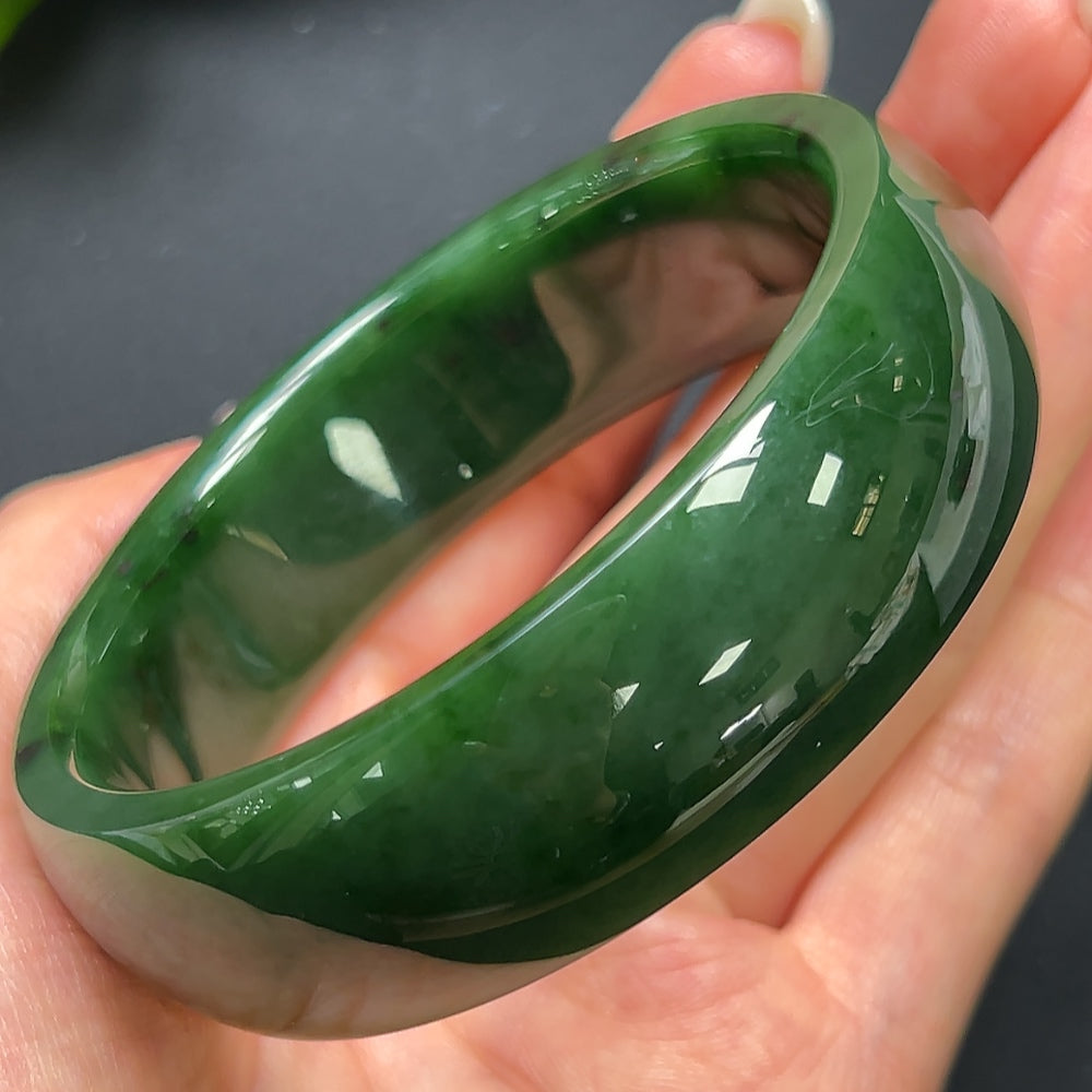 Hetian Jade Round Bracelet