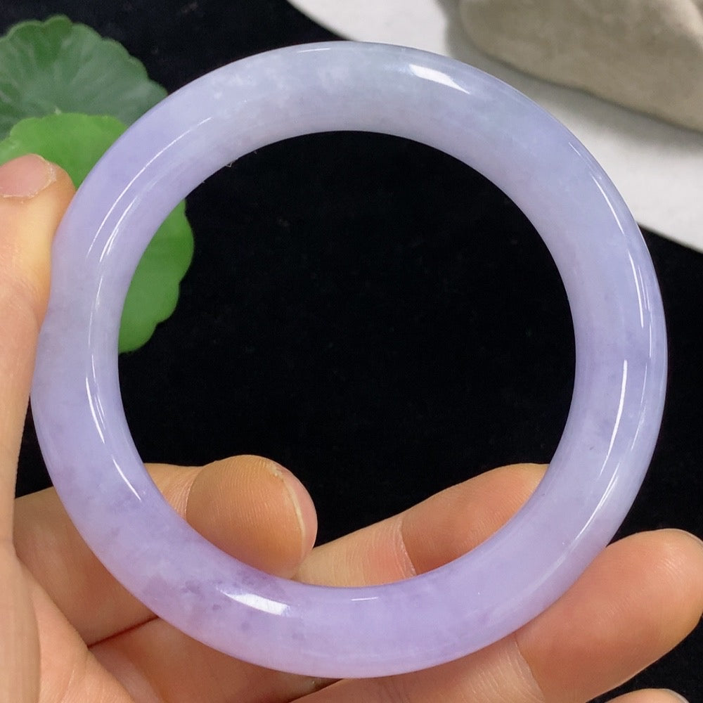 Jadeite Round Bangle Size 52.6 Total Weight Approx. 51.26g