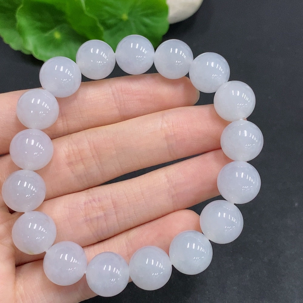 Jadeite Bracelet Total Weight About 50g Size Approx.12mm