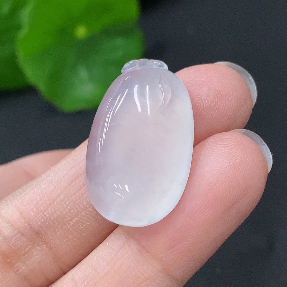 Jadeite Inlaid Blessed Melon Total weight approx. 5.39g