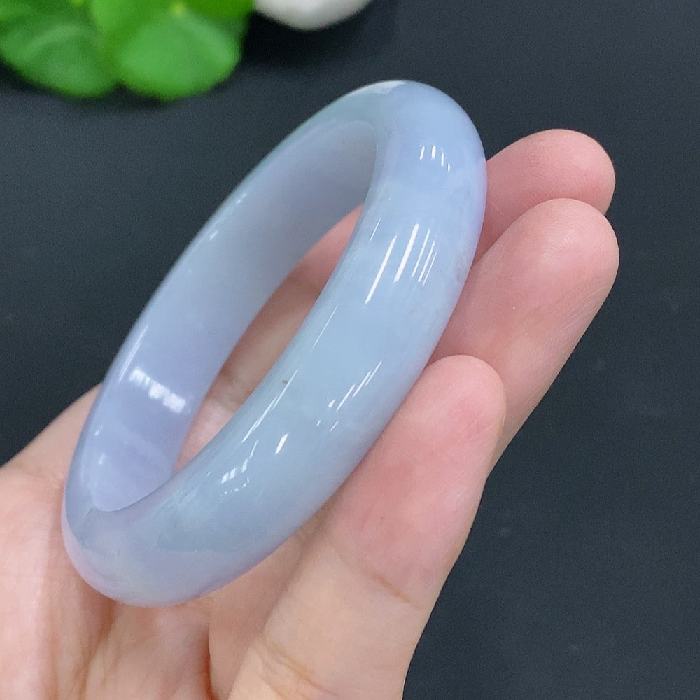 Jadeite Round Bangle Size 51.2 Total Weight Approx. 50.5g