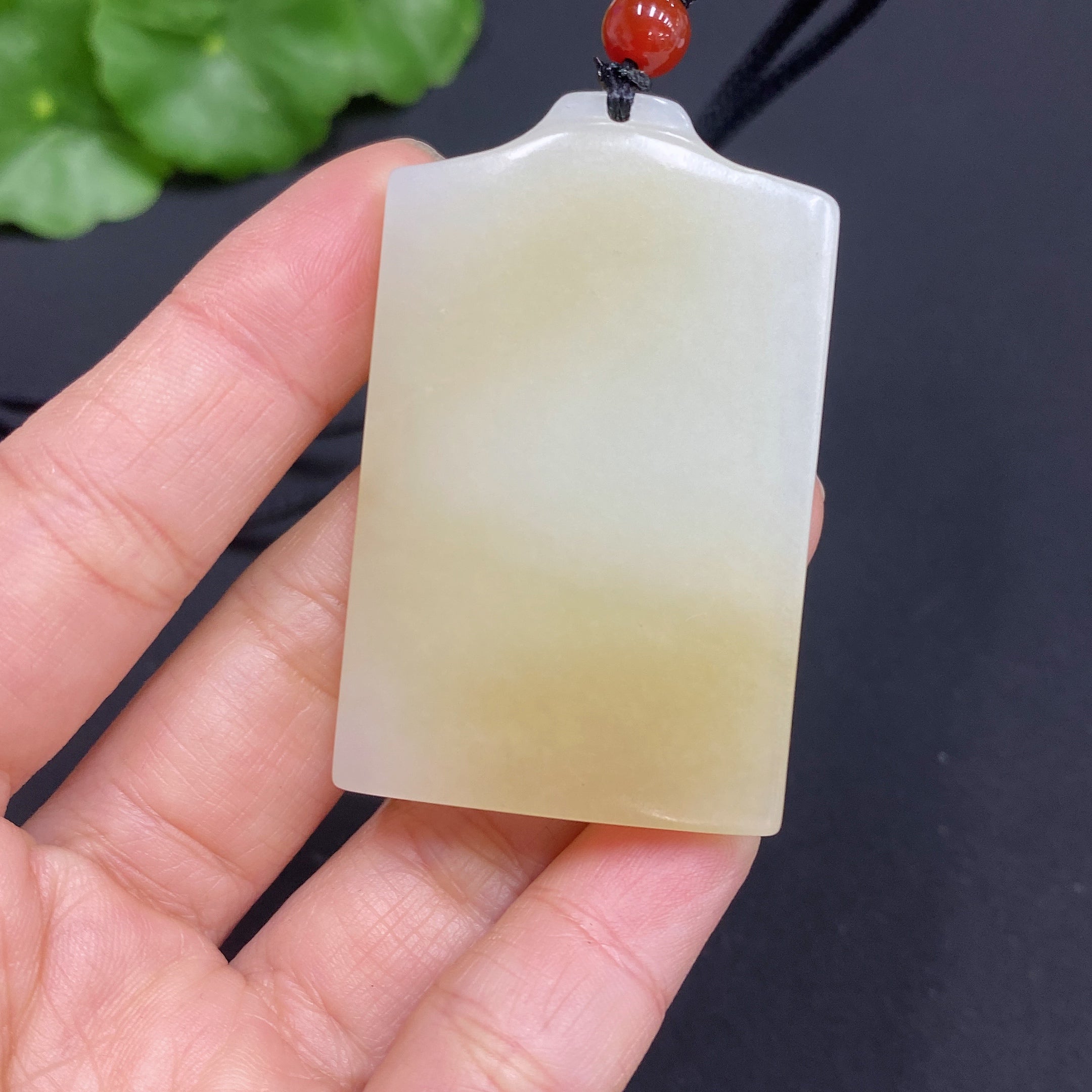 Hetian Jade Pendant, Plain Pendant