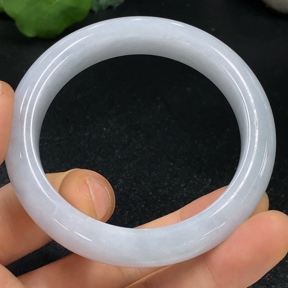 Jadeite Regular Bangle, Inner Diameter 53.6, Total Weight 52.990g