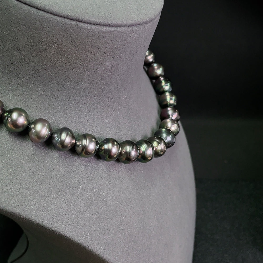 Seawater Pearl Necklace Non-Gold-11.9mm
