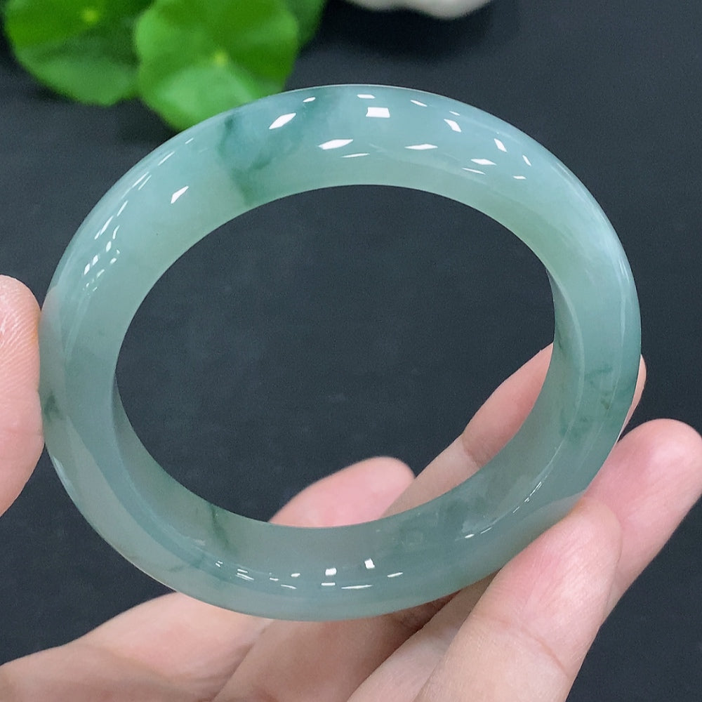 Jadeite Round Bangle Size 50.8 Total Weight Approx. 51.8g